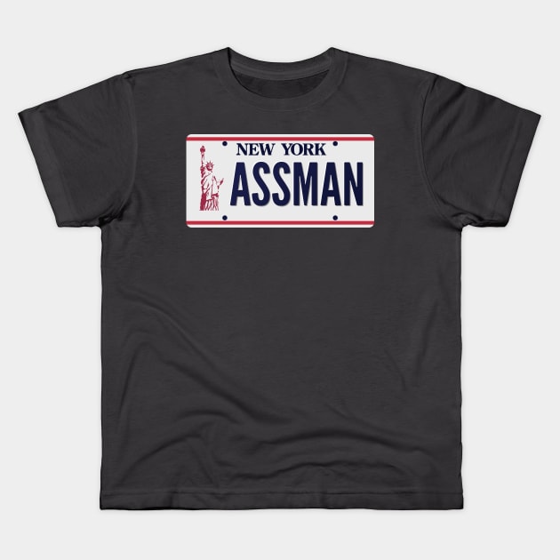 Assman Seinfeld New York Kids T-Shirt by stayfrostybro